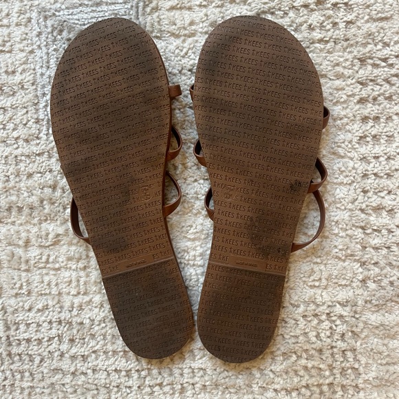 TKEES Women's Brown Sandals size 40 / 9 - Picture 6 of 6
